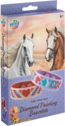 MOXY Diamantmalerei – Armband-Set Horse Collection (2 Stück)
