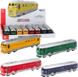 Spielzeugzug mit Batteriebetrieb, Lichtern und realistischen Geräuschen