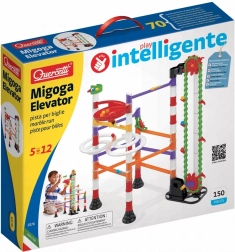 Kugelbahn QUERCETTI Migoga Elevator 150 Teile mit Aufzug