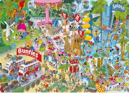 Puzzle Jokesaws: Trouble in Paradise 1000 Teile