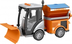 Reinigungsauto mit Effekten