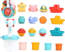 Woopie Kinderset mit Badespielzeug 17 Stk.