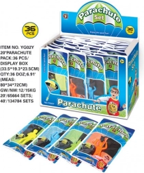 Fallschirmspringer Spielzeug in 4 Farben