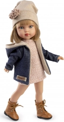 realistische Puppe Penelope 34 cm mit Vollvinylkörper