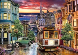 Puzzle mit 3000 Teilen – San Francisco