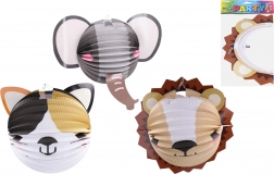 Lampion Kugel Tiere 25 cm