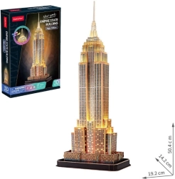 Leuchtendes 3D‑Puzzle Empire State Building Night Edition, 37 Teile