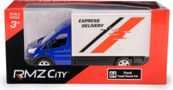 Metallmodell Lieferwagen EXPRESS DELIVERY 1:43 blau mit Pull-Back