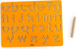 Schreiblernplatte für kleine Buchstaben Viga
