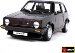 Bburago 1:24 Volkswagen Golf MK1 GTI schwarz 18-21089