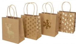 Geschenktasche klein Weihnachten 18x21x10 cm