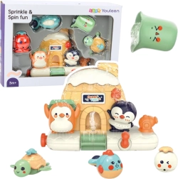 Interaktives Badeset für Babys – Meerestiere