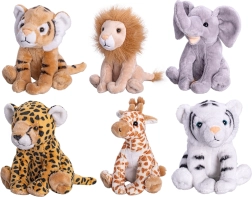 Safari-Stofftiere 15 cm
