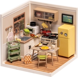 Robotime Miniatur-Häuschen Küche Happy Meals