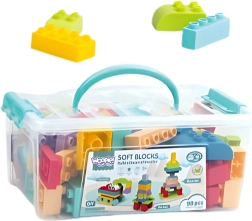 Woopie Soft Blocks – Set mit 99 Teilen im Box