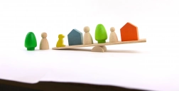 Milaniwood - Gleichgewichtsspiel Stadt