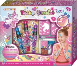 Tattoostudio mit Verzierungen für Kinder