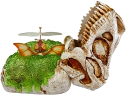 Fliegender Dinosaurier orange