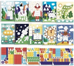 Sticker-Set – Formen und Farben