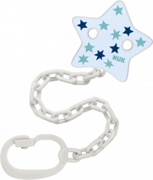 Schnullerkette mit Clip NUK blau