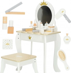 Holz-Schminktisch für Mädchen Bella mit Zubehör