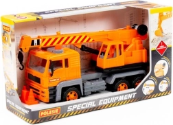 Spielzeugkran mit beweglichem Haken und Handwinde