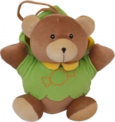 Plüsch-Teddybär mit Spieluhr BABY MIX – grün