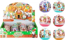 Weihnachts-Bauset in Kugel