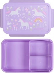 A Little Lovely Company Brotdose für Kinder – Einhörner