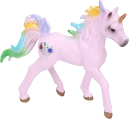 bunte Einhornfigur 10 cm