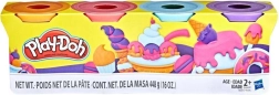 Play-Doh Knetmasse, 4-Becher-Set, 448 g – Sweet
