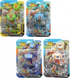 Roboter, der sich in ein Auto verwandelt für Kinder