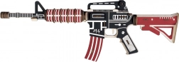 WOODCRAFT Holz‑3D‑Puzzle – taktisches M4‑Gewehr