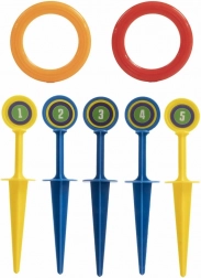 Ringwerfen auf Stifte Spiel