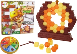 Geschicklichkeitsspiel Dino in Schwierigkeiten