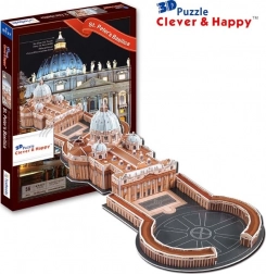 3D-Puzzle Basilika St. Peter Vatikan