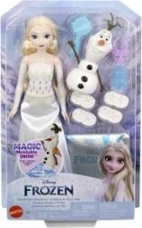 Frozen Puppe Elsa mit Olaf und zauberhaftem Schnee