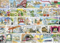 Puzzle Britisch und brillant 1000 Teile GIBSONS