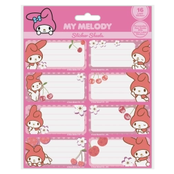 Cinnamoroll-Heftetiketten