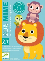 Kartenspiel für die Kleinsten Kleine Jungtiere DJECO