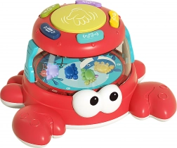 Bunter Trommelkrabbe mit Effekten