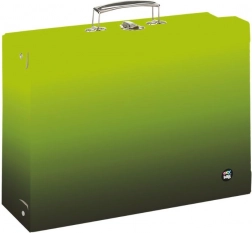 Quadratischer Laminatkoffer A4 Ombre Oxy Next