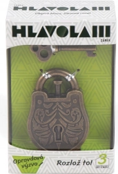 Metall-Geduldspiel – Schloss