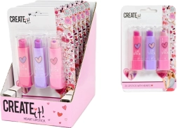 Create It! Kinderset Lippenstifte Love – 3 Farben