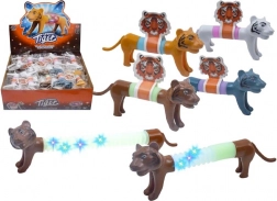Aufzieh-Tiger mit Licht 13 cm