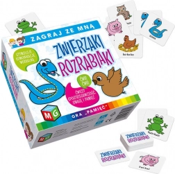 Freche Tierchen – Memo-Spiel für Kinder