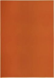 Transparente A4 L-Hülle aus PVC, rot, 140 Mikron