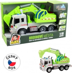 Auto Bagger City Collection mit Licht und Ton