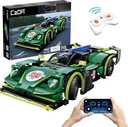 Bausteinset CaDA RC Rennwagen Emerald Deity, 29 cm, 388 Teile, Dual Mode