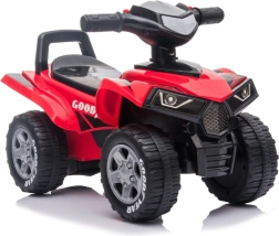 Kinder-Rutschfahrzeug-Quad mit LEDs und Geräuschen – Rot
